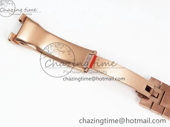 MiroTime 0209 OdorResistant Day Date 36 RG TWSF Best Edition White Diamonds Dial on RG Bracelet A 1610